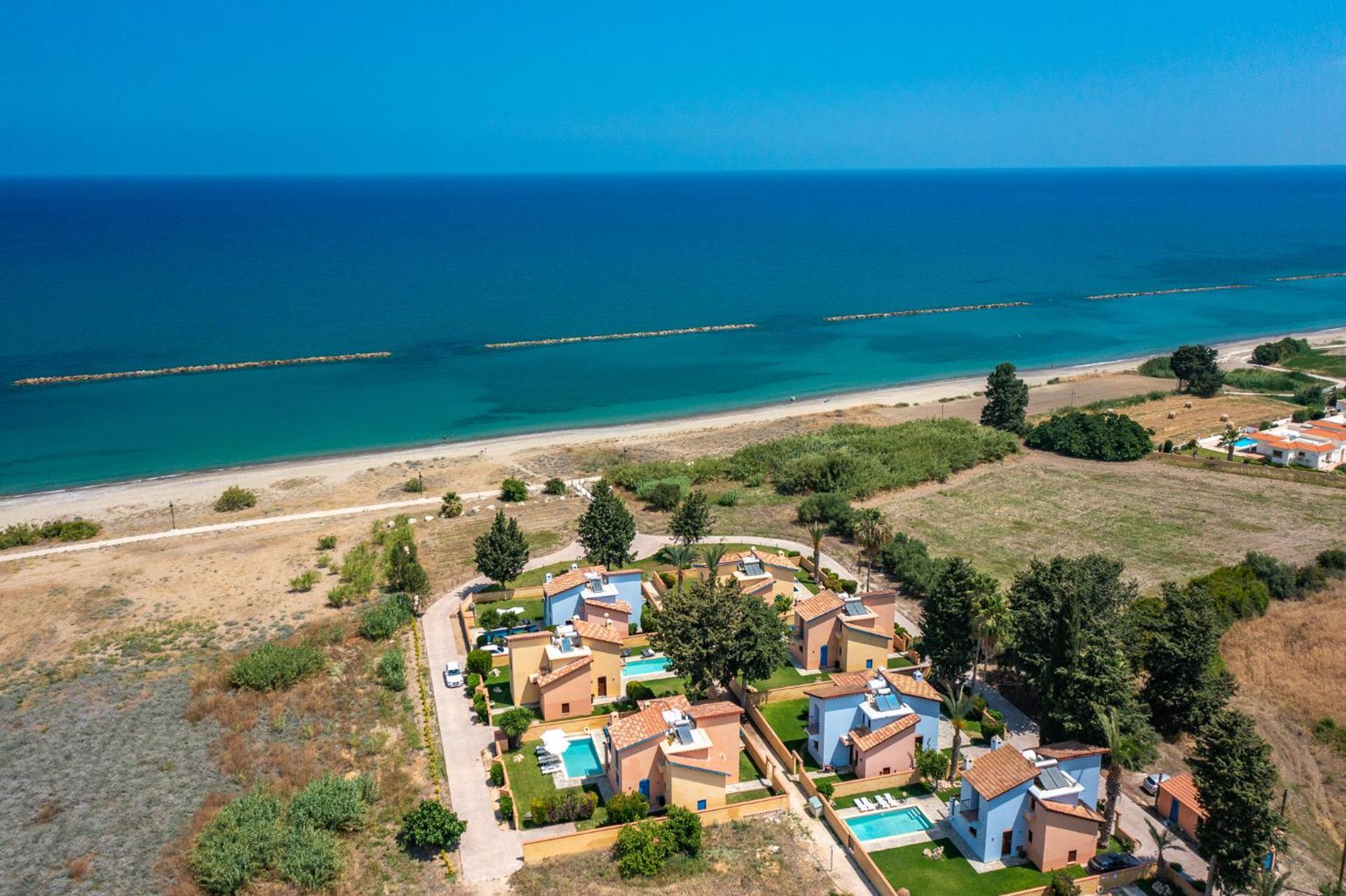 The Olympians Villas Polis Buitenkant foto