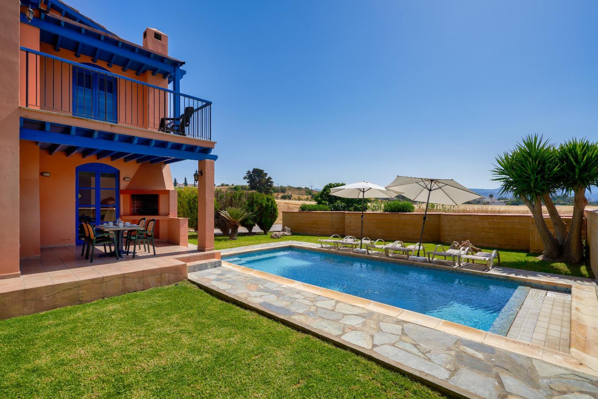 The Olympians Villas Polis Buitenkant foto